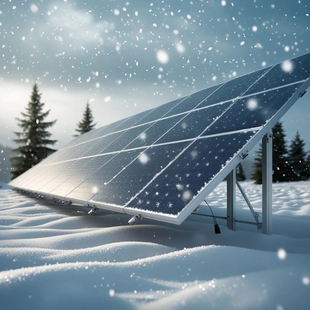 Schnee, PV Anlage Inbetriebnahme ohne Netzbetreiber