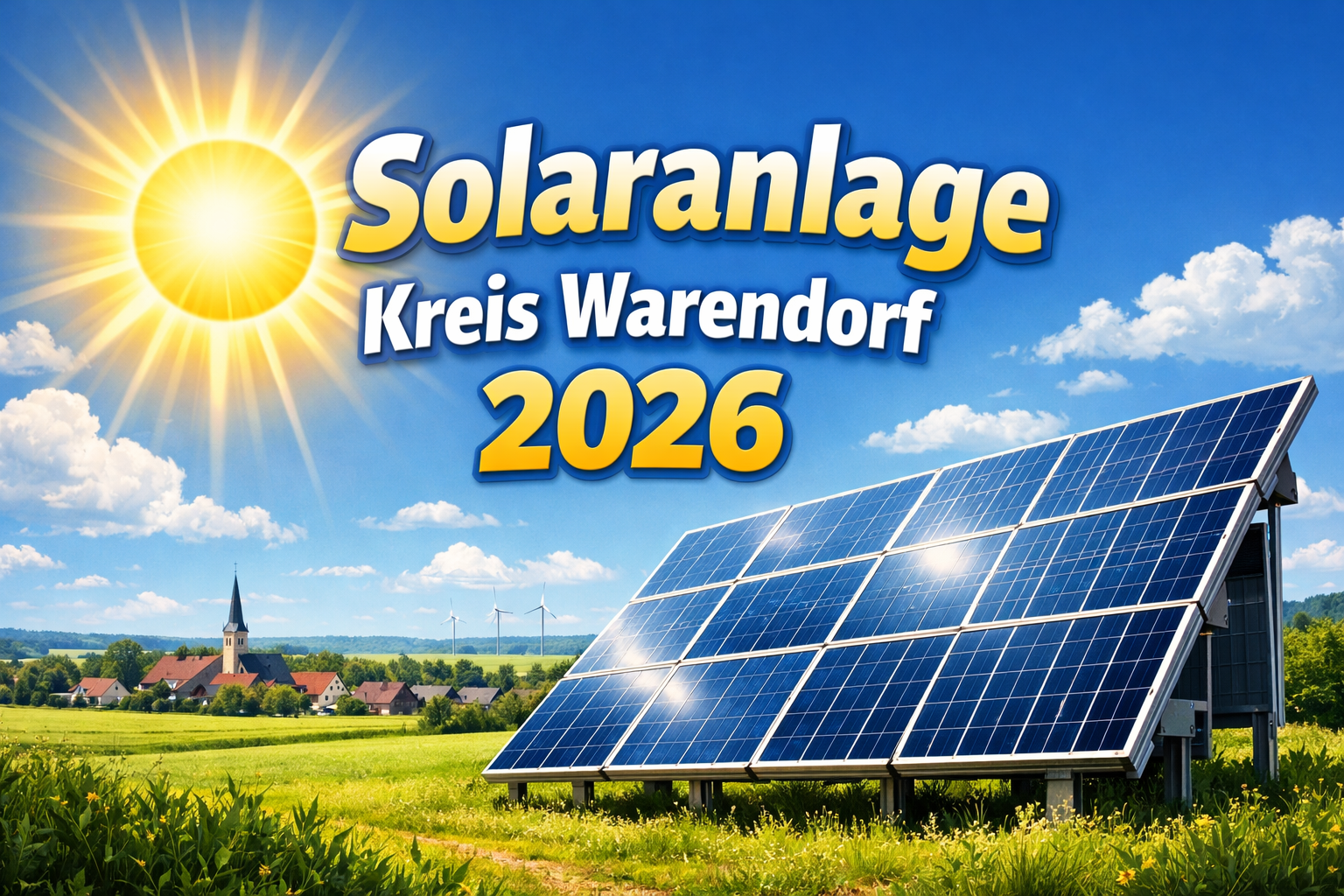 Solaranlage Kreis Warendorf 2026 Beitragsbild